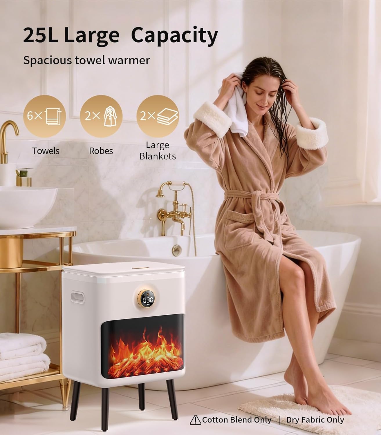 Luxury Towel and Blanket Warmer